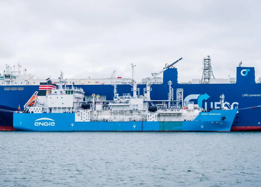 Statoil shuttle tankers will make use of Europe's first purpose-built LNG bunkering vessel at Rotterdam