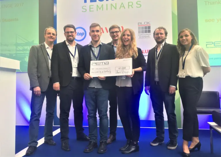 The University of Hamburg won last year's Student Challenge for its digitalisation concept