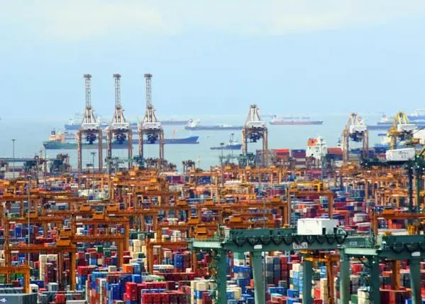 The drones constitute a 90% cost-saving when compared with the use of launches (image is of the Port of Singapore) Photo: Noee/flickr/CC BY-ND 2.0