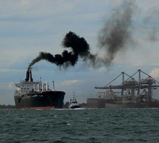 Ship emissions