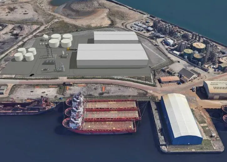 recycling plant