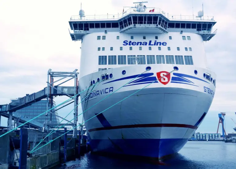 The facility at Kiel will reduce CO2 emissions from Stena vessels by 2,700 tonnes per year Photo: Port of Kiel
