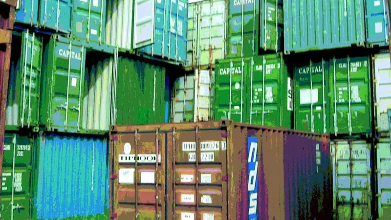 Off dock container storage Cabinda