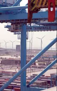 APM Terminals Rotterdam has become green-powered