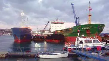 All four ships involved in the incident