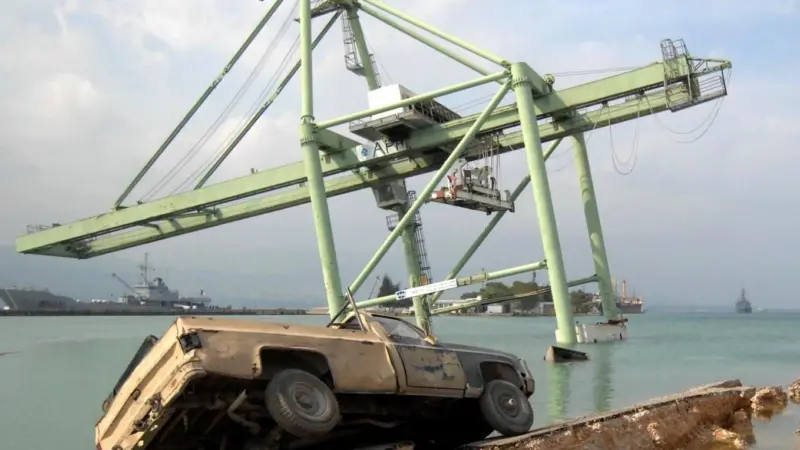 Haiti’s lack of will to properly repair the port is hampering aid. Photo: US Navy