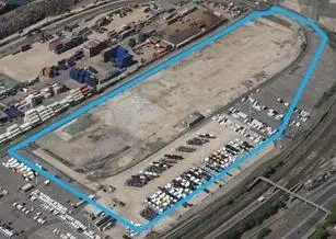 The outlines for Helius' biomass plant at Southampton Docks