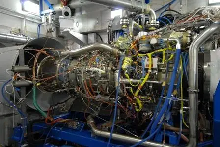 The GE38 on the test bed