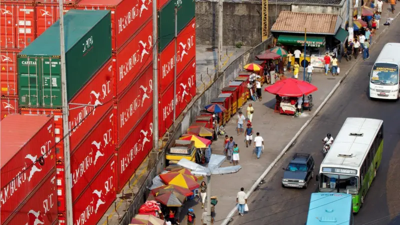 A second port at Manaus hopes to tackle restricted facilities at the existing port. Credit: Hamburg Sud