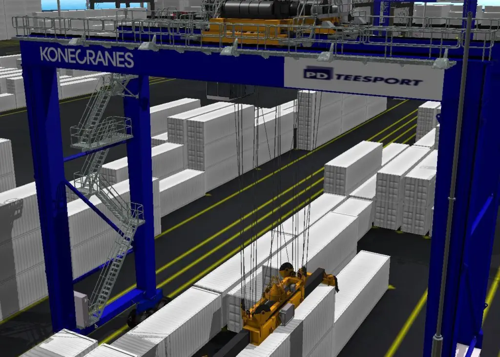 Port Strategy: One-over-five and one-over-six stacking has become the industry standard. Credit: Konecranes