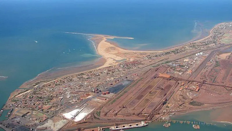 The BHP Billiton outer harbour plan has been approved at Port Hedland Photo: Port Hedland Port Authority