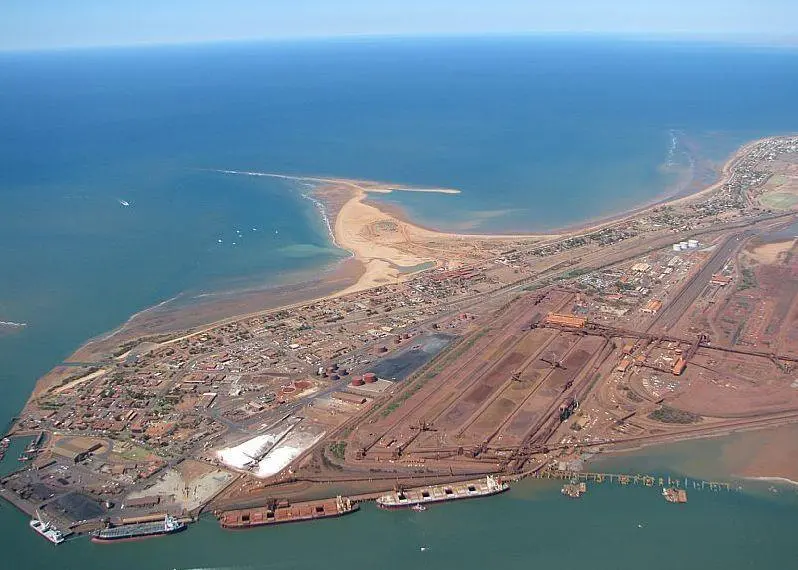 The BHP Billiton outer harbour plan has been approved at Port Hedland Photo: Port Hedland Port Authority
