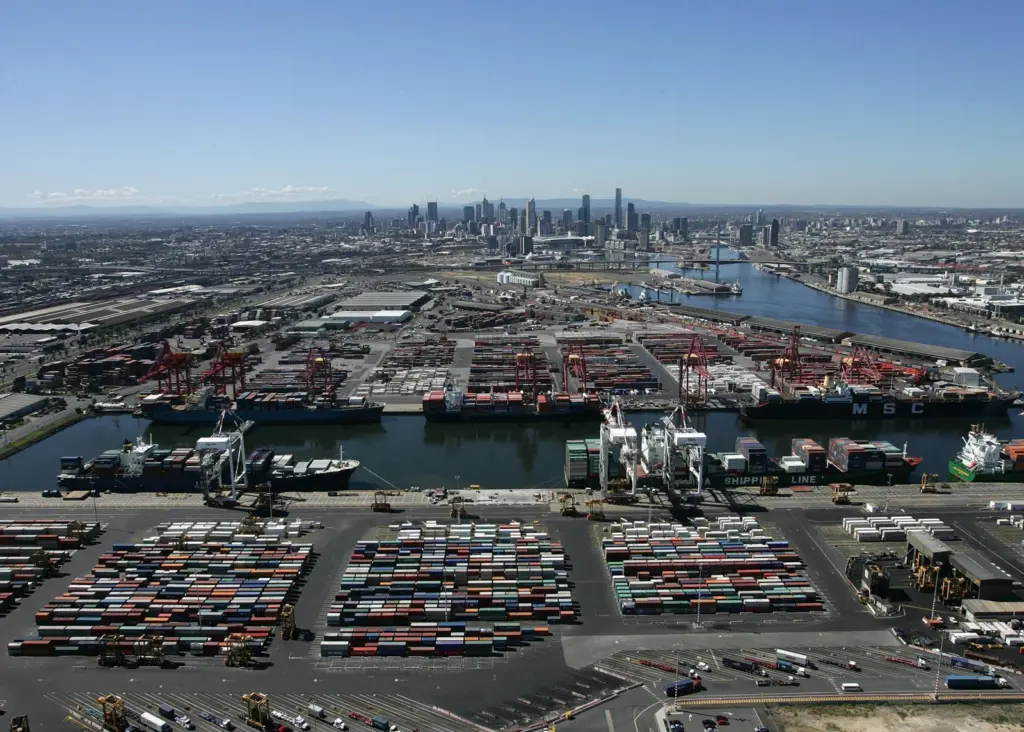 Melbourne is mulling plans for a network of dryports to ease capacity pressures