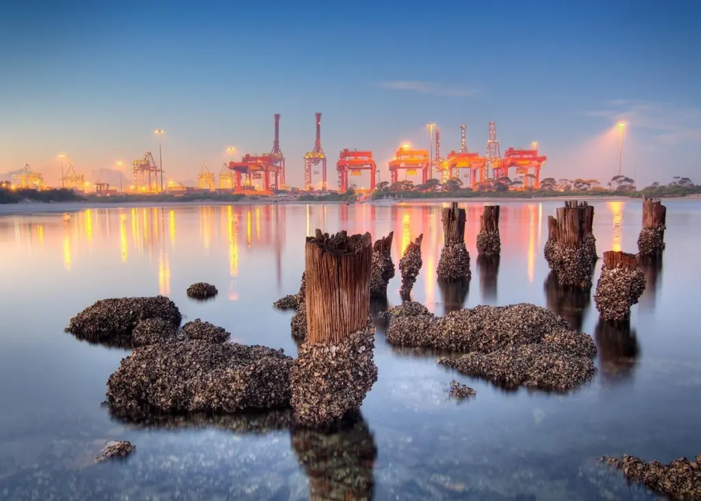 The Port of Botany – trouble ahead? Photo: Brent Pearson