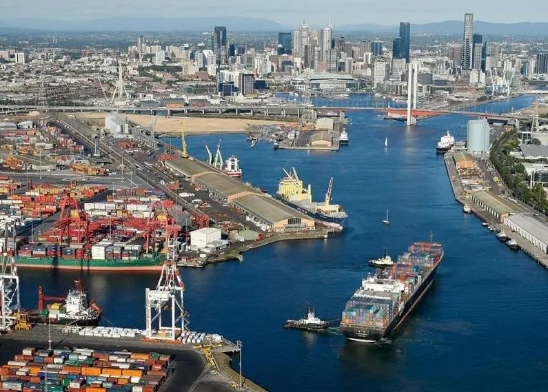 Melbourne set sails for prominent future. Credit: Port of Melbourne Corporation