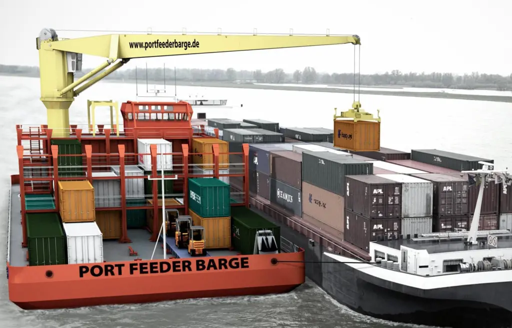 Rotterdam has already invested in feeder barges