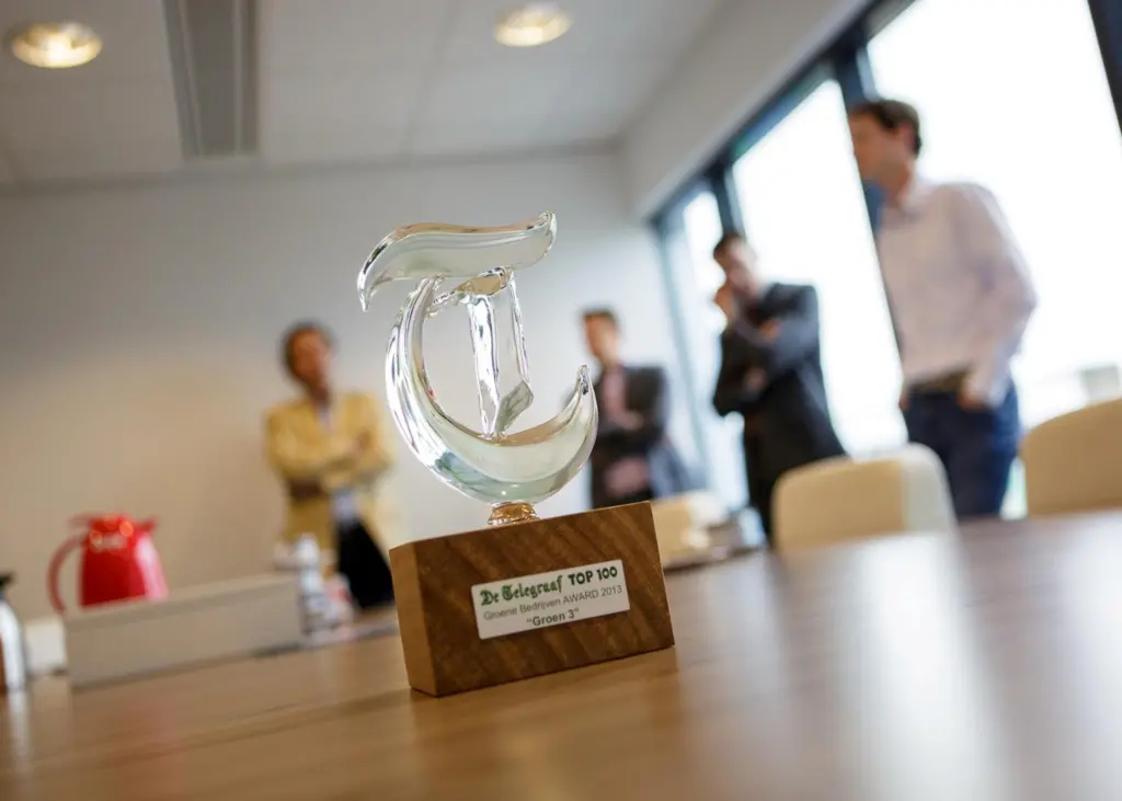 Damen won third prize in the Top 100 'greenest' companies competition