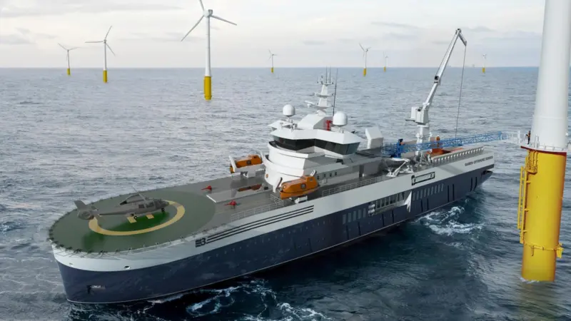 The new WSV fits in with Damen's 'E3' commitment