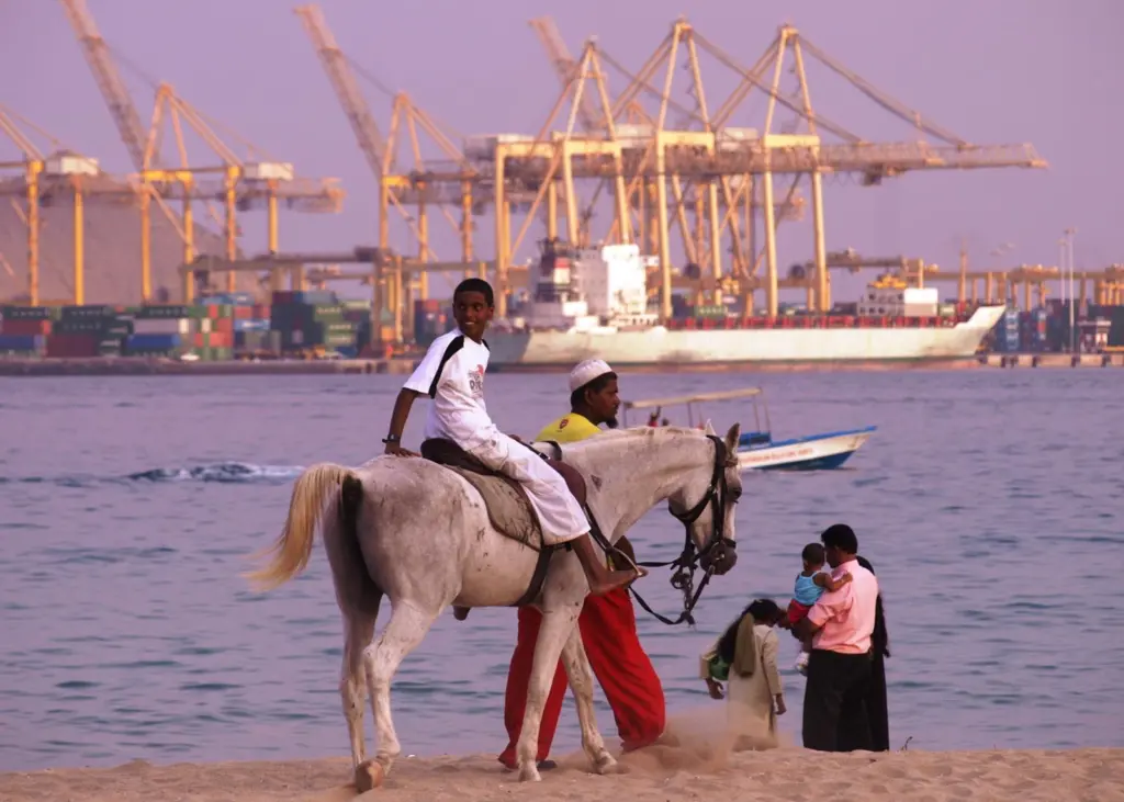 Like so much of the Middle East, Khor Fakkan exists in a land of contradictions. Photo: BD Soufi. Photo: Basil D Soufi