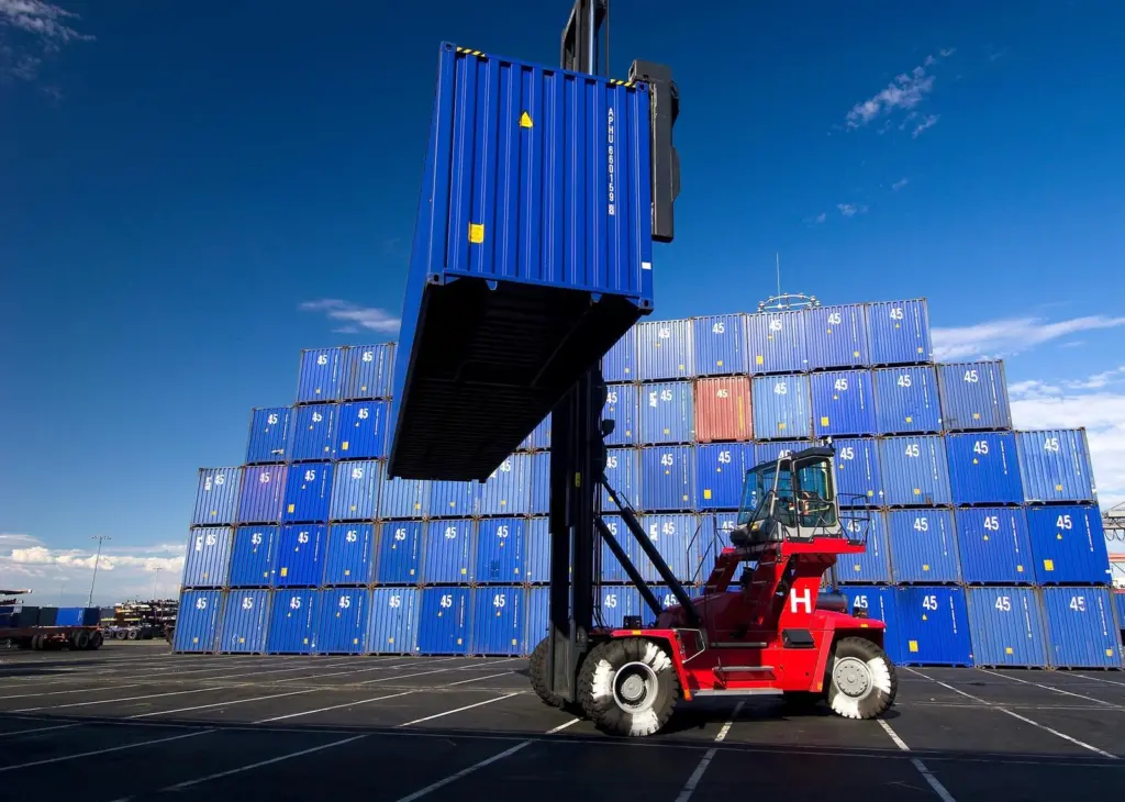 Kalmar is supplying three of its 10 tonne DCF100-45E8 empty container handlers to existing customer, Ethiopian Shipping and Logistics Services Enterprises