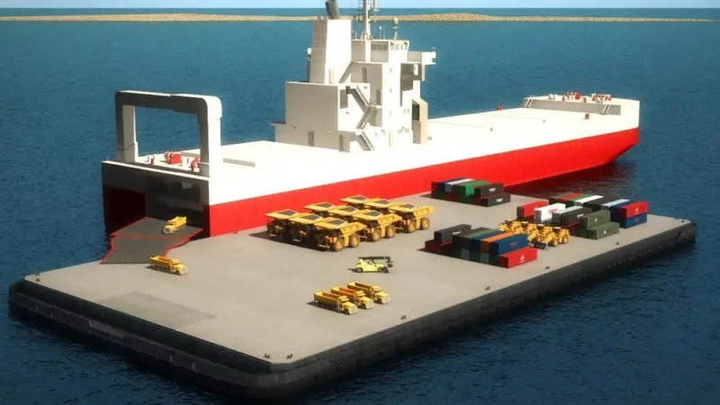 Dampier’s first floating deck is expected to be commissioned in January