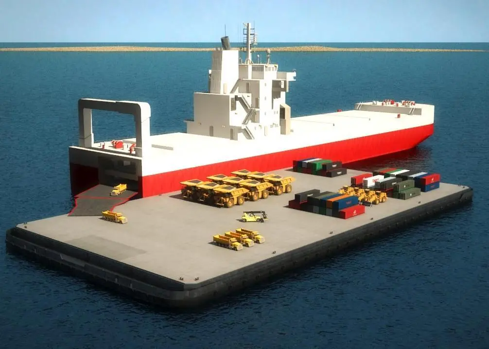 Dampier’s first floating deck is expected to be commissioned in January