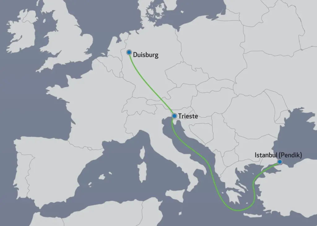 The new multimodal services will significantly reduce CO2 emissions