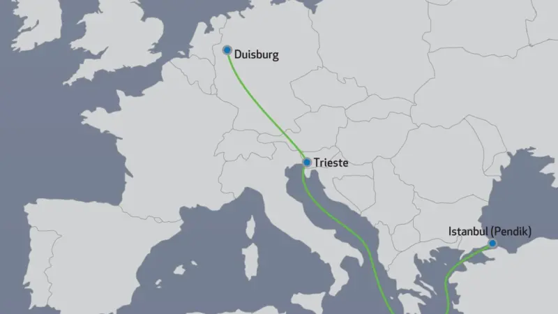 The new multimodal services will significantly reduce CO2 emissions