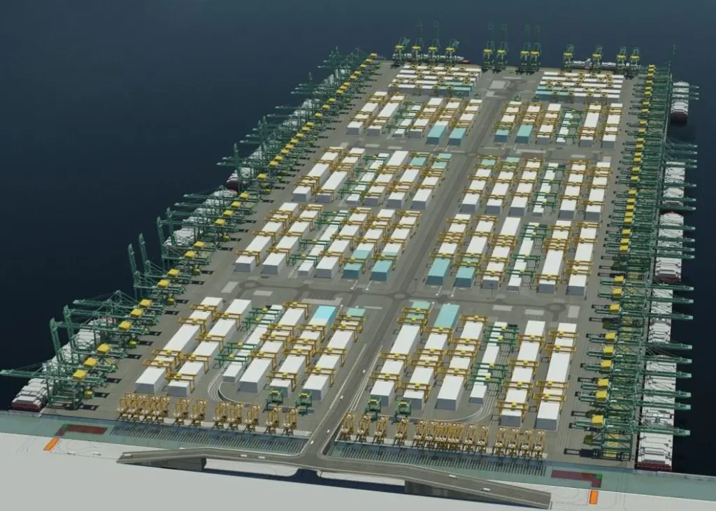 Forward thinking: the Next Generation container terminal competition pushed boundaries. Credit: Moffatt & Nichol