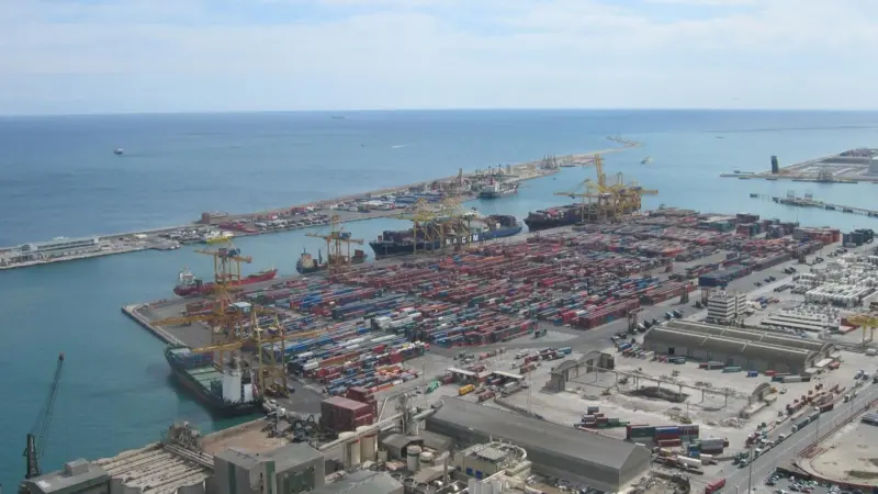 This year's host for the GreenPort Congress is the Port of Barcelona Photo: Wiki/Lofor