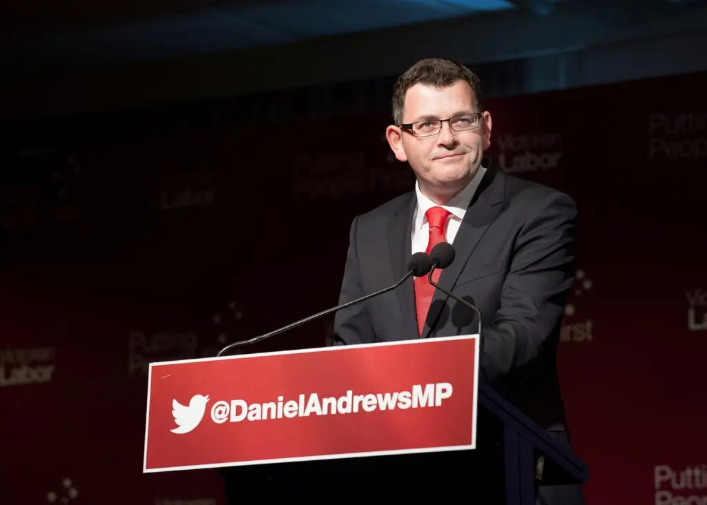 New face: the arrival of Andrew Daniels as Australia's Premier has shaken Melbourne's container port plans