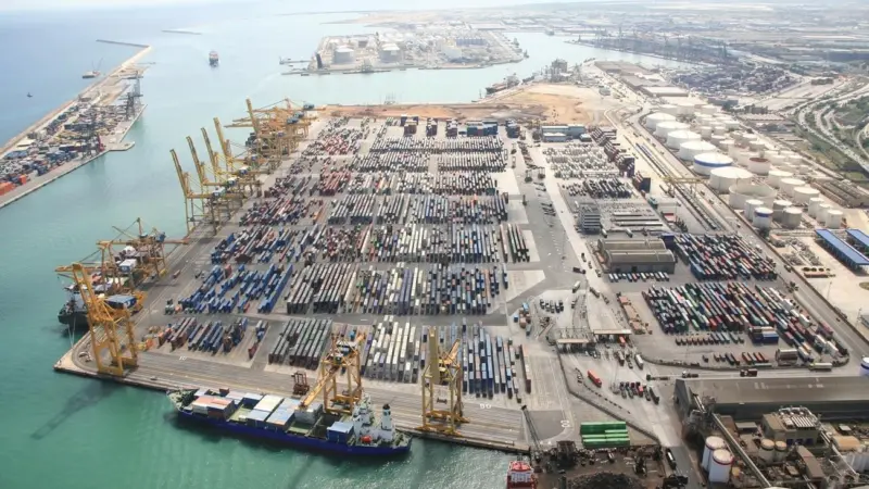 Added capacity: Grup Maritim TCB has 11 container terminals, including one at Barcelona