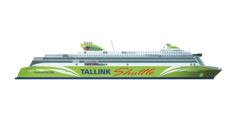 The new ferry will be approximately 212metres in length with a gross tonnage of 49,000