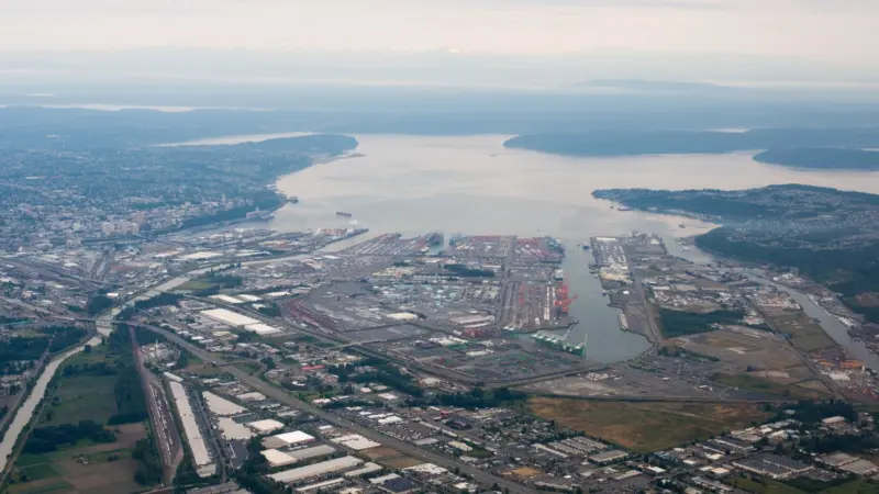 Tied in: Tacoma's (pictured) and Seattle's pairing works on a number of fronts
