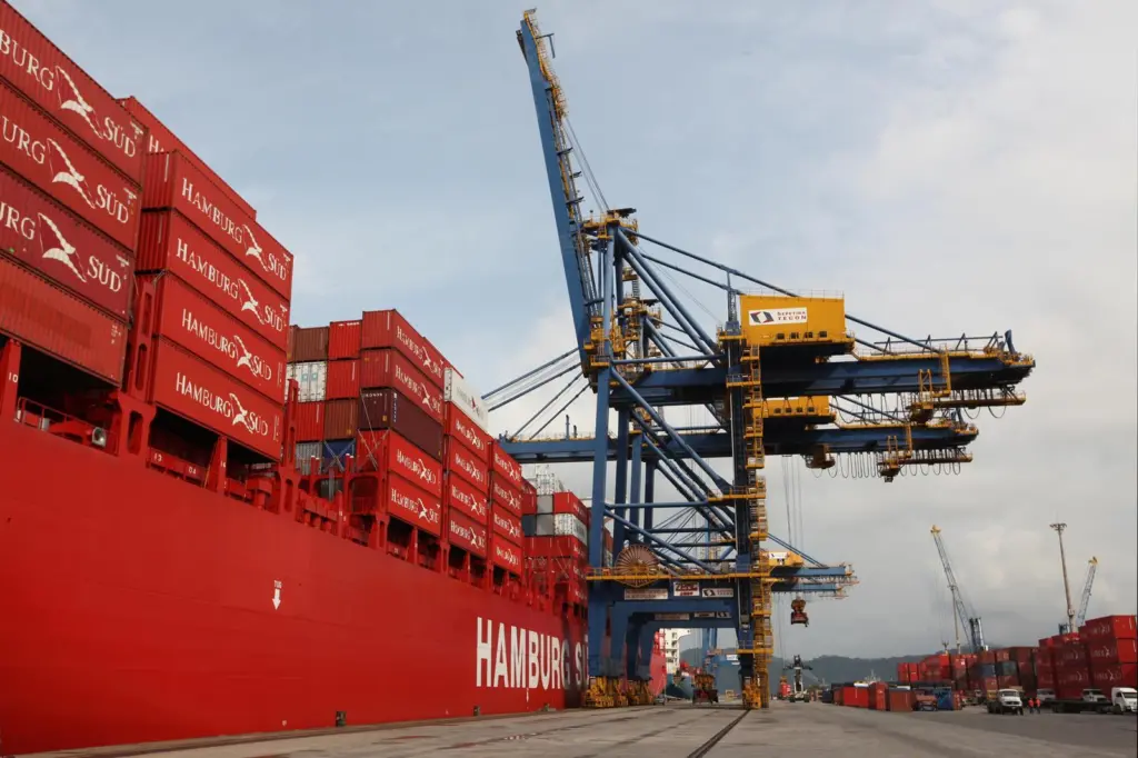 Bring it back: the port hopes to attract back shipping lines lost in 2015. Credit: Hamburg Sud