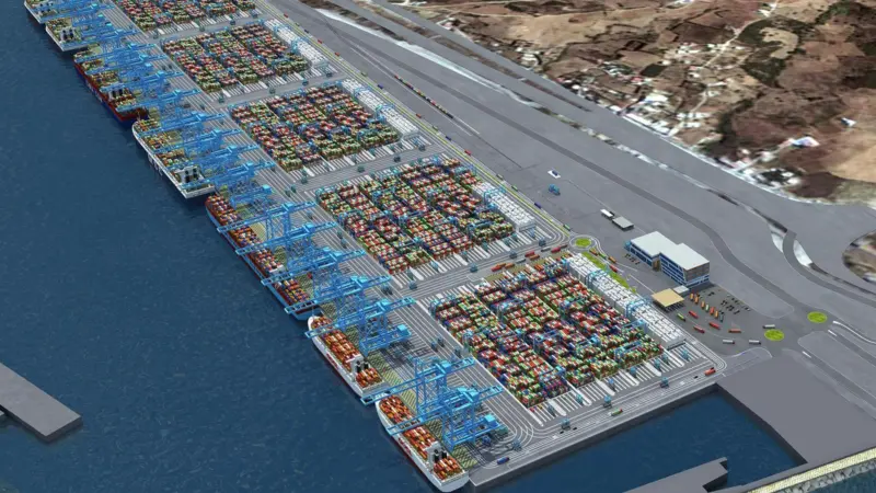 APM Terminals’ a new transshipment terminal in Tangier with an annual capacity of five million TEUs