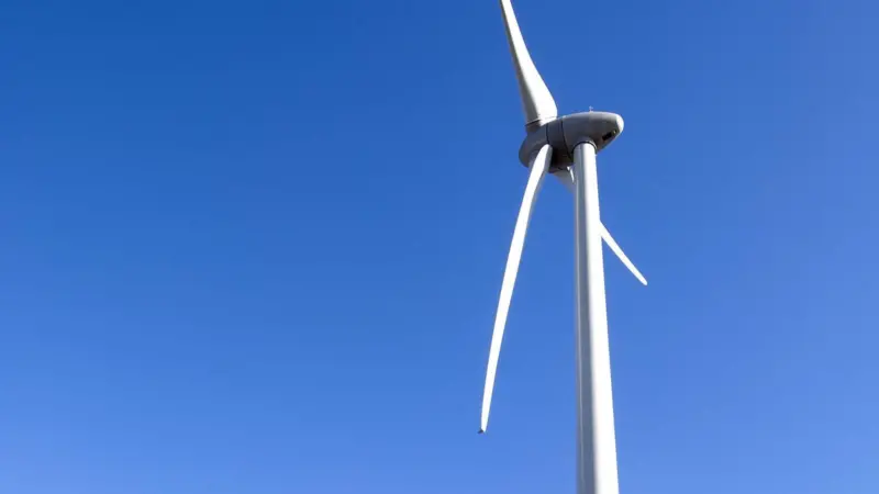 The existing 2.3 MW Wind Turbine at the Port of Newport