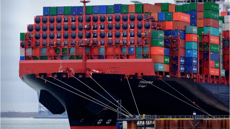 Downcast: will global container throughput be as low as 0.3% this year? Credit: John Bugg
