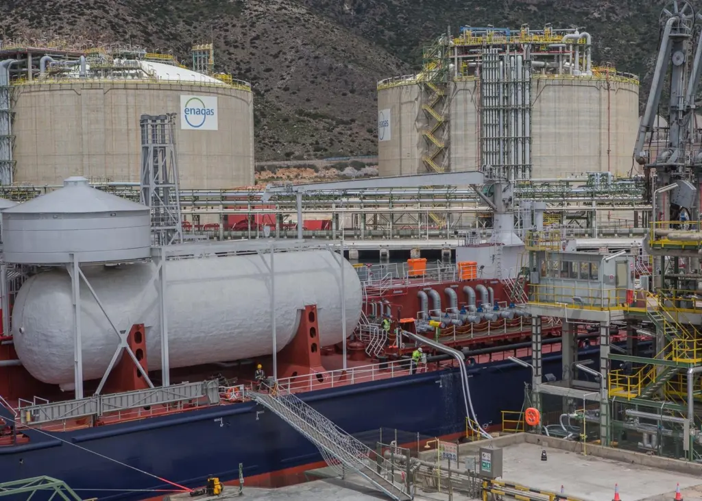 Enagás' regasification plant at Cartagena