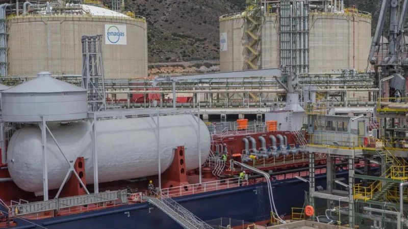 Enagás' regasification plant at Cartagena