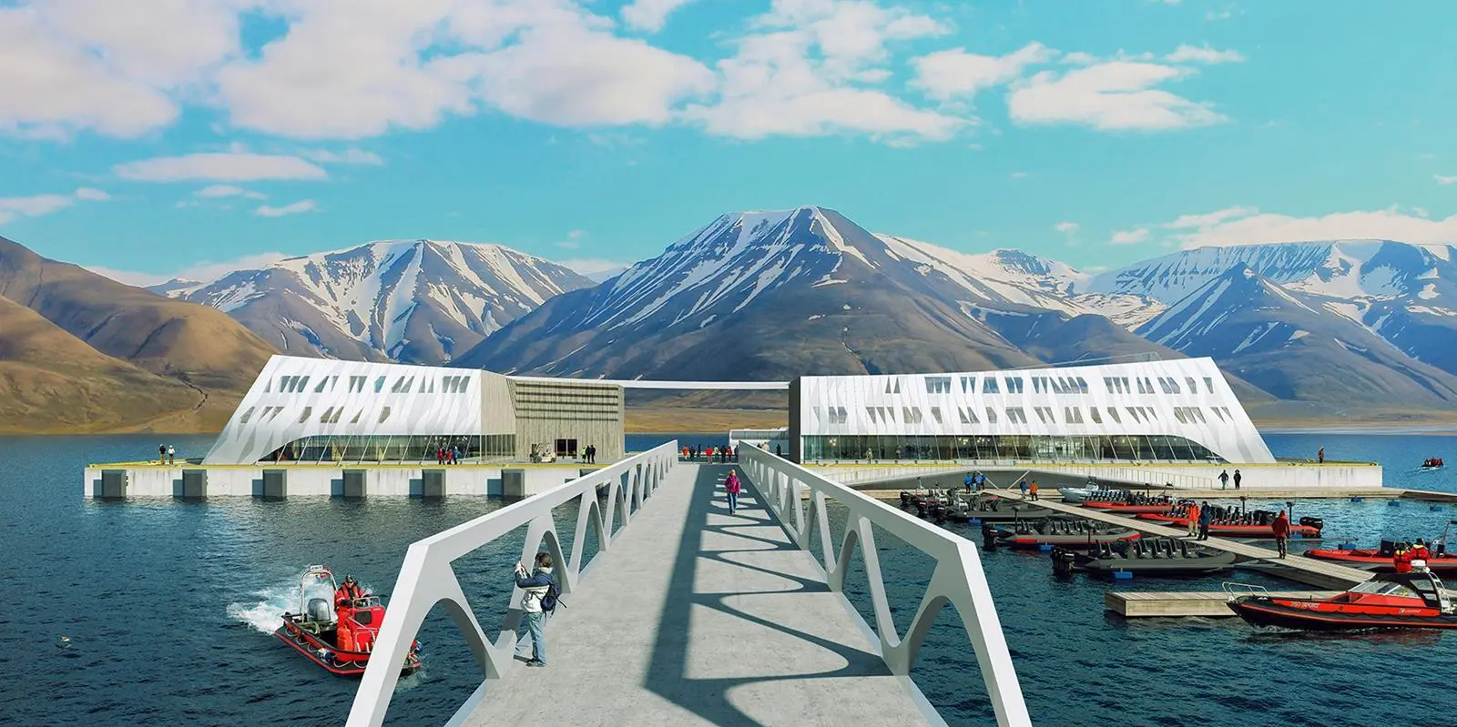Arctic Port of Longyearbyen