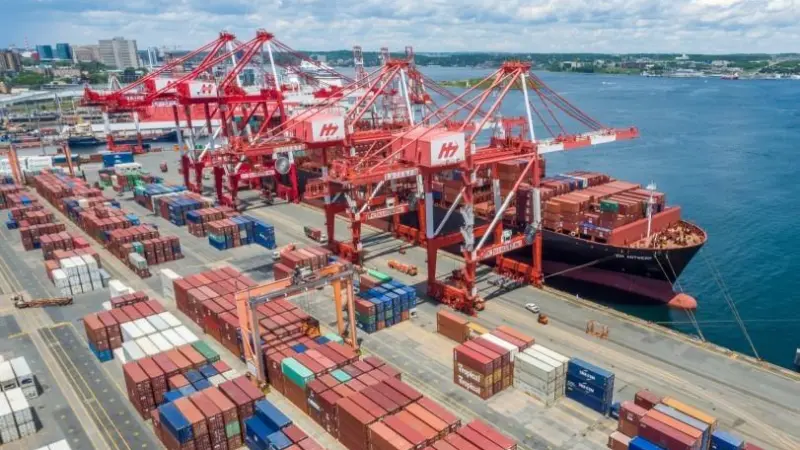 The new equipment will aid the five ship-to-shore crane operation currently in place at the terminal