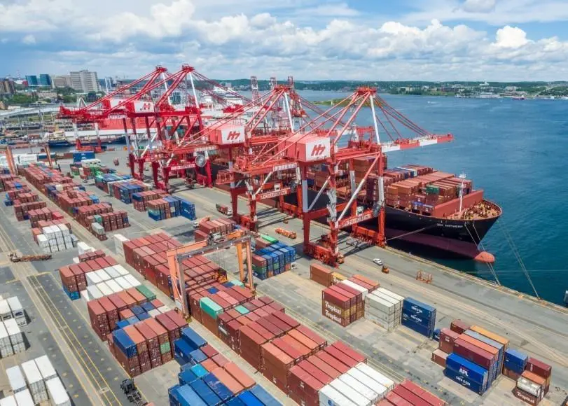 The new equipment will aid the five ship-to-shore crane operation currently in place at the terminal