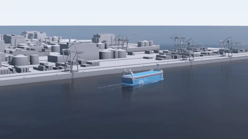 Caption: Auto call: ports need to be ready for autonomous ships, like the Yara Birkeland. Credit: Kongsberg/Ørnulf Rødseth