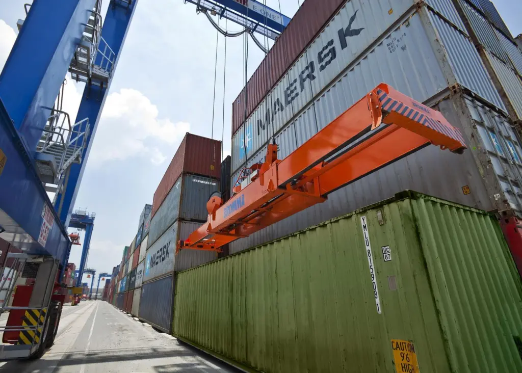 Good maintenance: Bromma advises that a spreader is changed twice in a crane's lifetime so productivity is not compromised