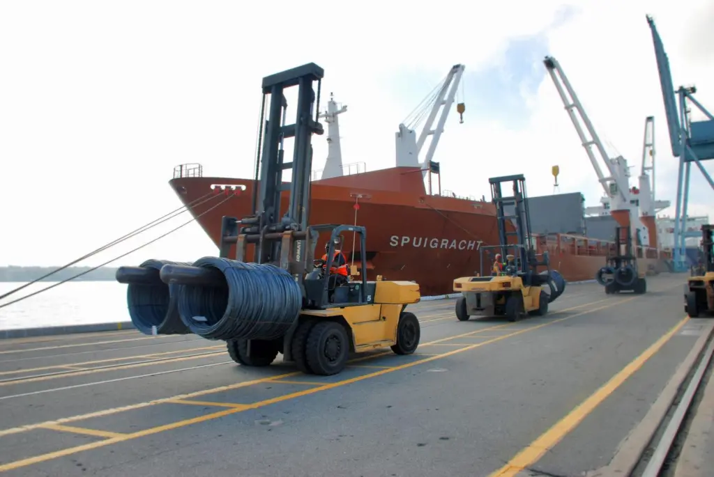 Port landlords should be open to a dynamic system for lease fees. Credit: JAXPORT, Meredith Fordham Hughes