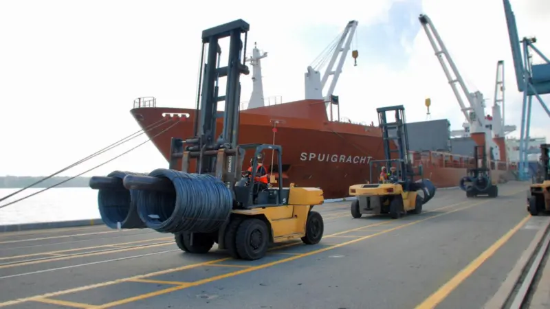 Port landlords should be open to a dynamic system for lease fees. Credit: JAXPORT, Meredith Fordham Hughes