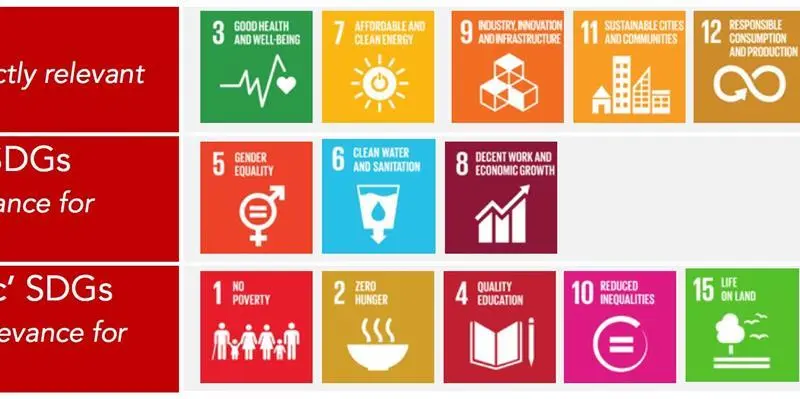 Fig 2: The SDGs can be categorised into three groups