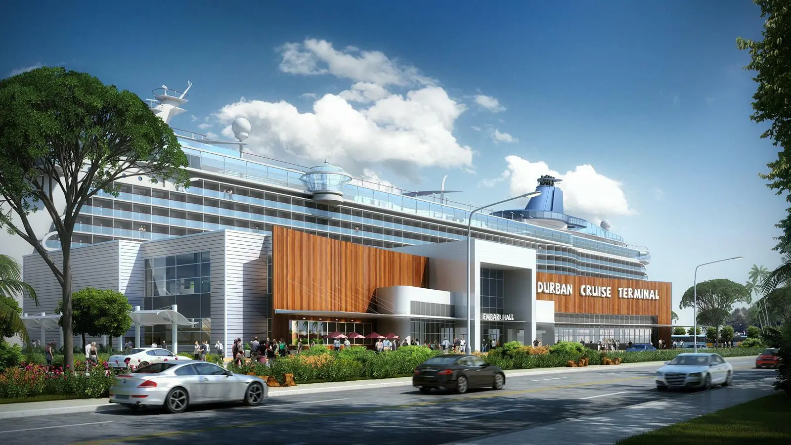 The development is initially planned as a single-storey building with a design that can accommodate a future second floor