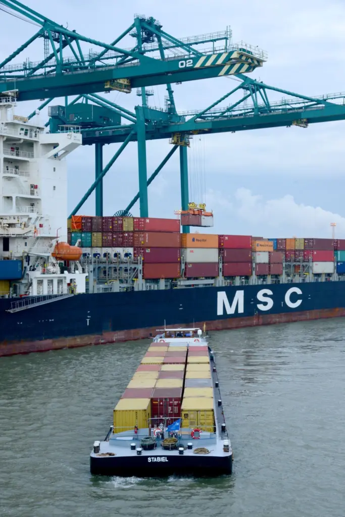 Antwerp is laying the foundations for a ‘smart harbour’ at the Deurganck Dock. Credit: Port of Antwerp Authority